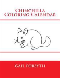 Chinchilla Coloring Calendar