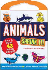 Animals Shrink It!: A Shrinktastic Art Activity Kit