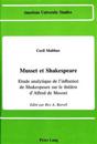 Cecil Malthus Musset et Shakespeare