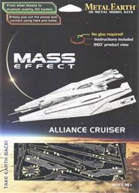 Mass Effect 3d Laser-Cut Model Alliance Cruiser