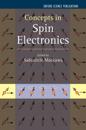 Concepts in Spin Electronics