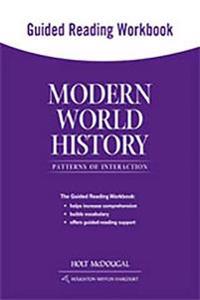 Modern World History: Patterns of Interaction: Guided Reading Workbook