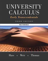 University Calculus, Early Transcendentals, Multivariable Plus Mymathlab -- Access Card Package