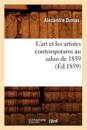 L'Art Et Les Artistes Contemporains Au Salon de 1859 (?d.1859)