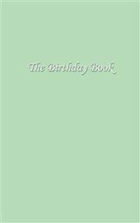The Birthday Book: Pastel Green