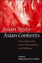 Asian Texts — Asian Contexts