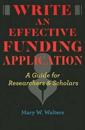 Write an Effective Funding Application