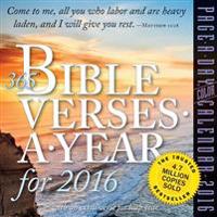 365 Bible Verses-A-Year Color 2016 Calendar