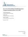 P.L. 111-3: The Children's Health Insurance Program Reauthorization Act of 2009
