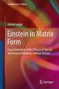 Einstein in Matrix Form