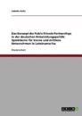 Das Konzept der Public Private Partnerships in der deutschen Entwicklungspolitik