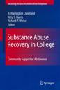 Substance Abuse Recovery in College