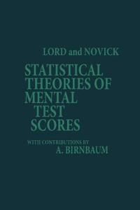 Statistical Theories of Mental Test Scores