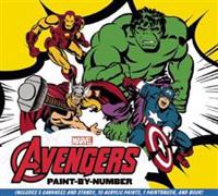 Marvel: The Avengers Paint-By-Number: Re-Create Five Classic Scenes from the Marvel Universe