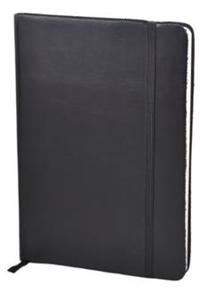Monsieur Notebook Soft Leather Journal - Black Ruled Medium