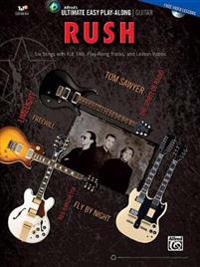 Ultimate Easy Guitar Play-Along -- Rush: Six Songs with Full Tab, Play-Along Tracks, and Lesson Videos (Easy Guitar Tab), Book & DVD