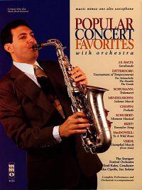 Popular Concert Favorites with Orchestra: Saxophone
