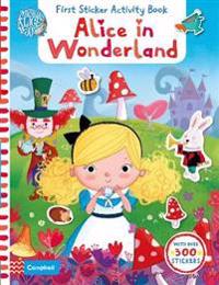 Alice in Wonderland, First Sticker Activity Book