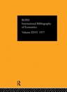IBSS: Economics: 1977 Volume 26