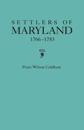 Settlers of Maryland, 1766-1783