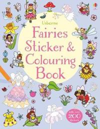 Fairies StickerColouring Book