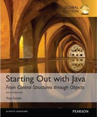 Starting Out with Java: From Control Structures Through Objects with MyProgrammingLab