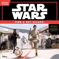 Star Wars the Force Awakens: Finn & Rey Escape! (Includes Stickers!): Includes Stickers!