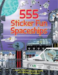 555 Sticker Fun Spaceships