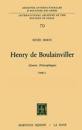 Henry de Boulainviller Tome II
