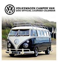 The Official Vw Camper Van 2016 Desk Easel Calendar