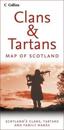 CLANS AND TARTANS MAP OF SCOTLAND