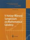 V Hotine-Marussi Symposium on Mathematical Geodesy
