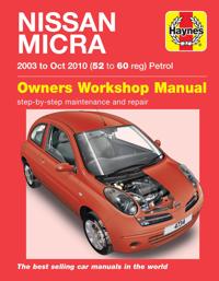 Nissan Micra Owner's Workshop Manual