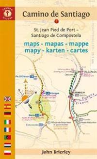 Camino De Santiago Maps - Mapas - Mappe - Mapy - Karten - Cartes