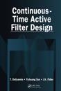 Continuous-Time Active Filter Design