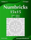 Numbricks 15x15 - Fácil ao Difícil - Volume 11 - 276 Jogos