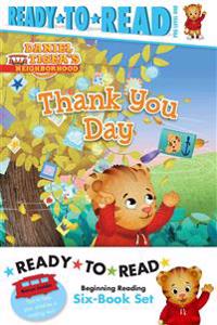 Daniel Tiger Ready-To-Read Value Pack: Thank You Day; Friends Help Each Other; Daniel Plays Ball; Daniel Goes Out for Dinner; Daniel Feels Left Out; D