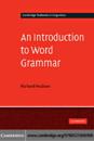 Introduction to Word Grammar