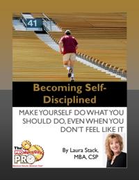 Becoming Self-Disciplined