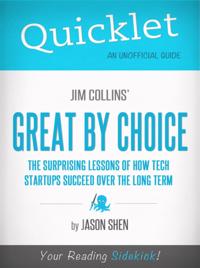 Quicklet on Jim Collins' Great By Choice