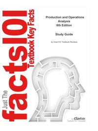 e-Study Guide for: Production and Operations Analysis by Steven Nahmias, ISBN 9780073377858
