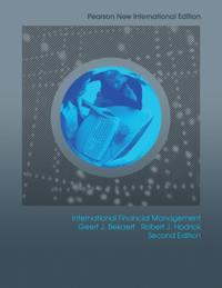 International Financial Management: Pearson New International Edition