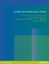 Second Course in Statistics: Pearson New International Edition