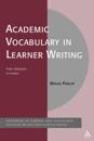 Academic Vocabulary in Learner Writing