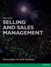 Selling and Sales Management 10th edn
