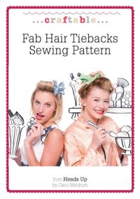 Fab Hair Tiebacks Sewing Pattern