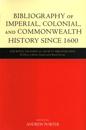 Bibliography of Imperial, Colonial, and Commonwealth History since 1600