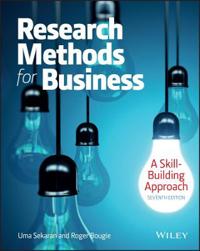 Research Methods for Business: A Skill Building Approach