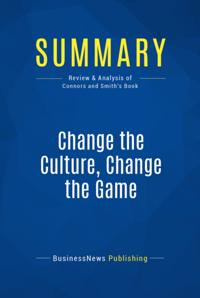 Summary: Change the Culture, Change the Game