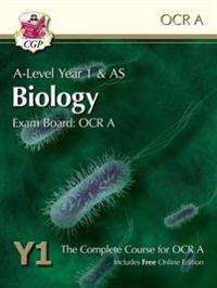A-Level Biology for OCR A: Year 1AS Student Book with Online Edition